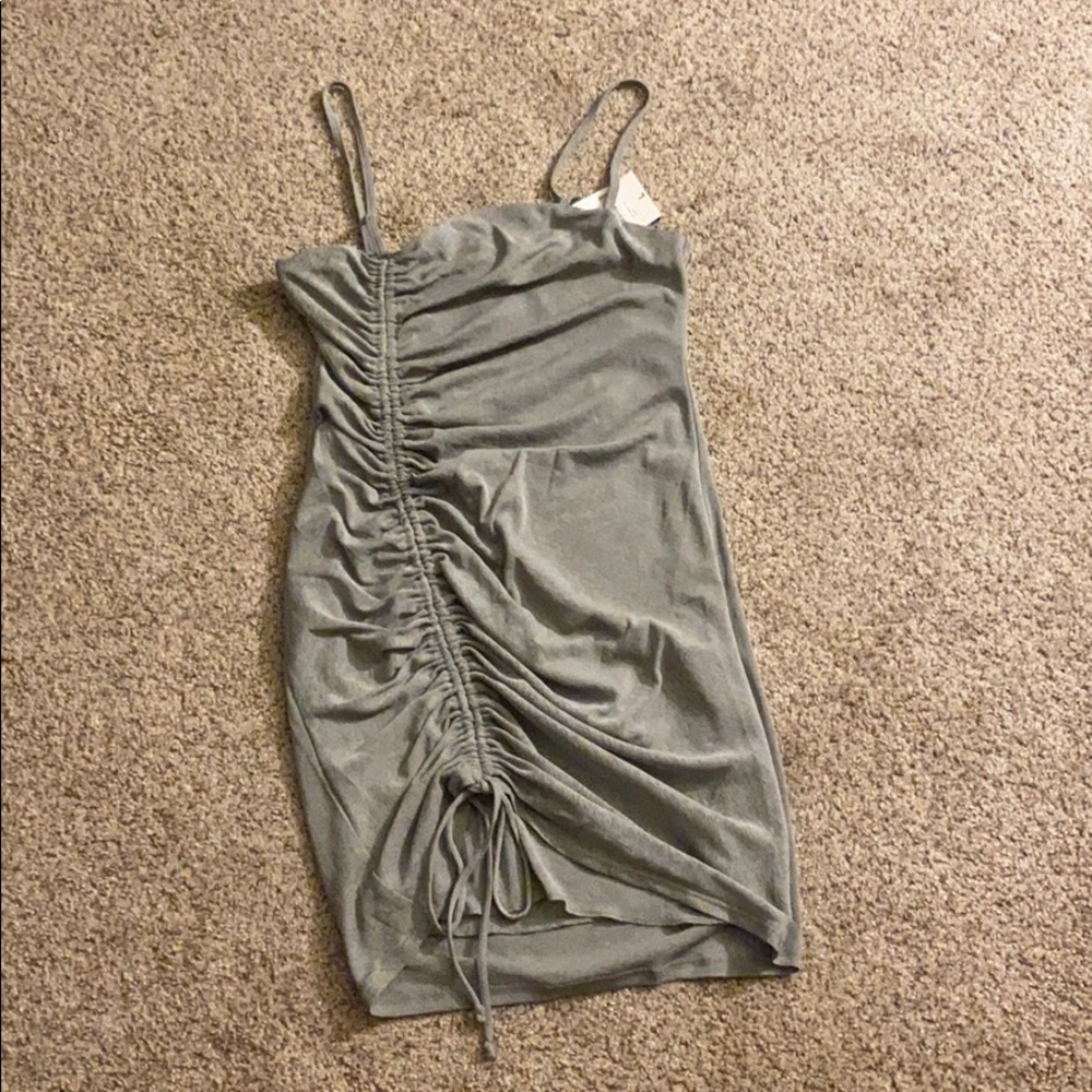 Gray mini dress NWT